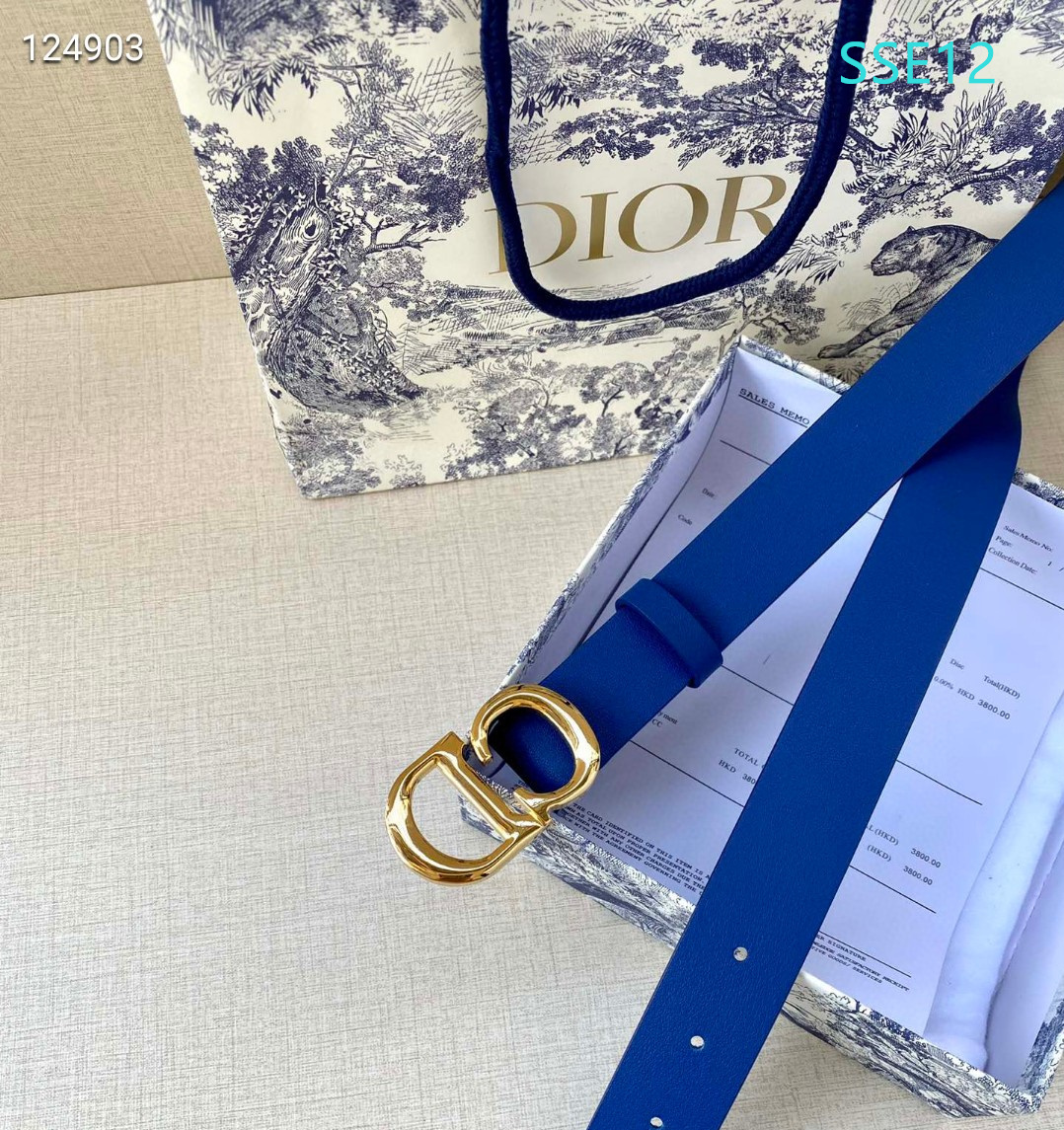 Dior belt 30mmX95-115cm XH (27)