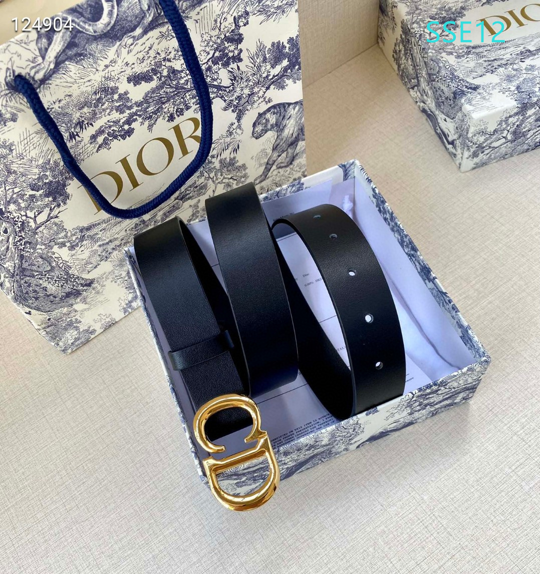 Dior belt 30mmX95-115cm XH (30)