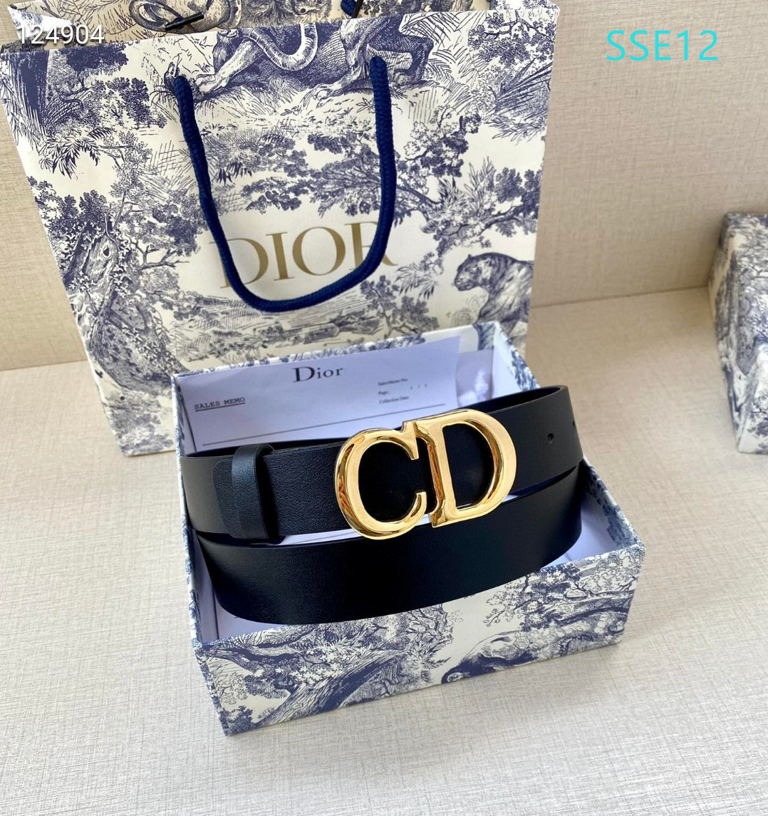 Dior belt 30mmX95-115cm XH (31)