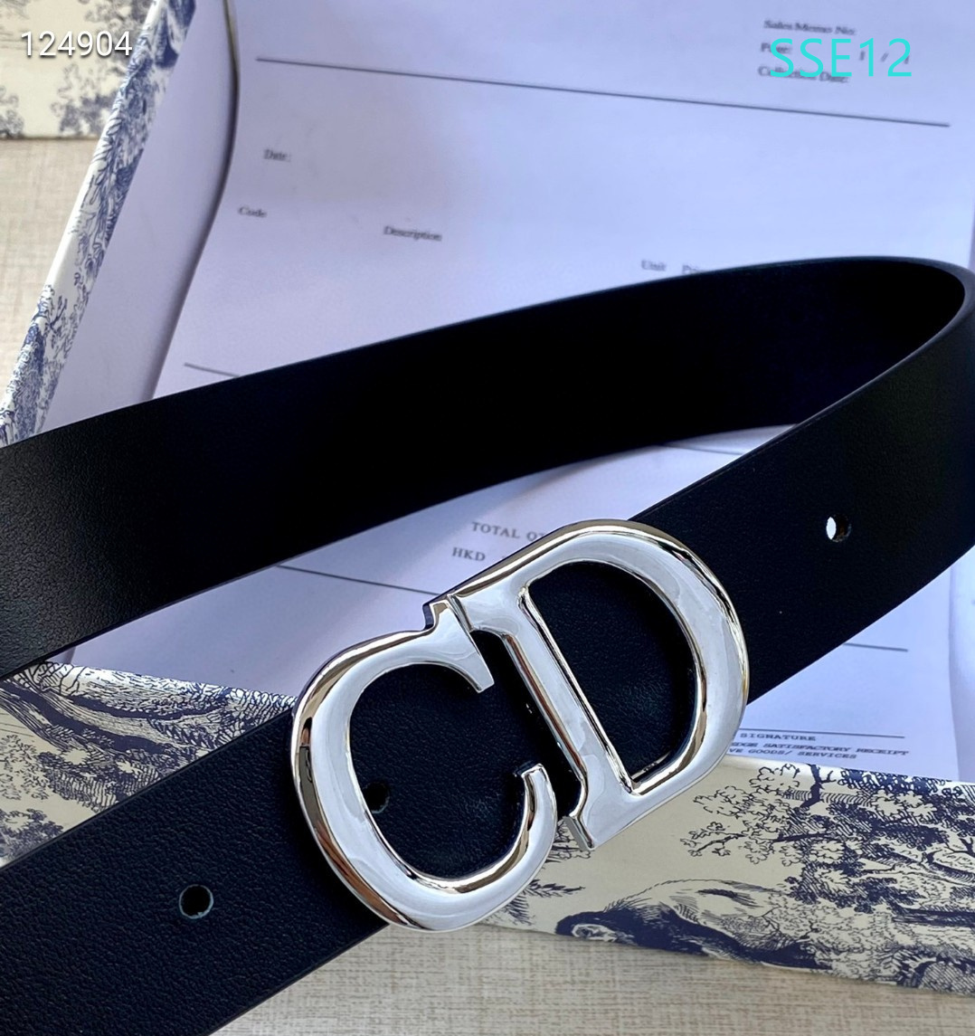 Dior belt 30mmX95-115cm XH (34)