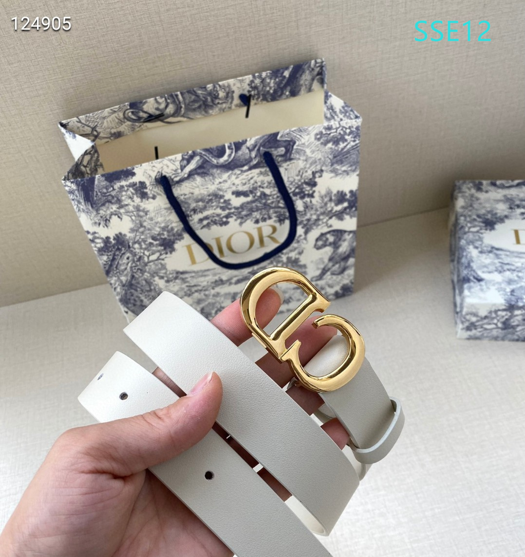 Dior belt 30mmX95-115cm XH (43)