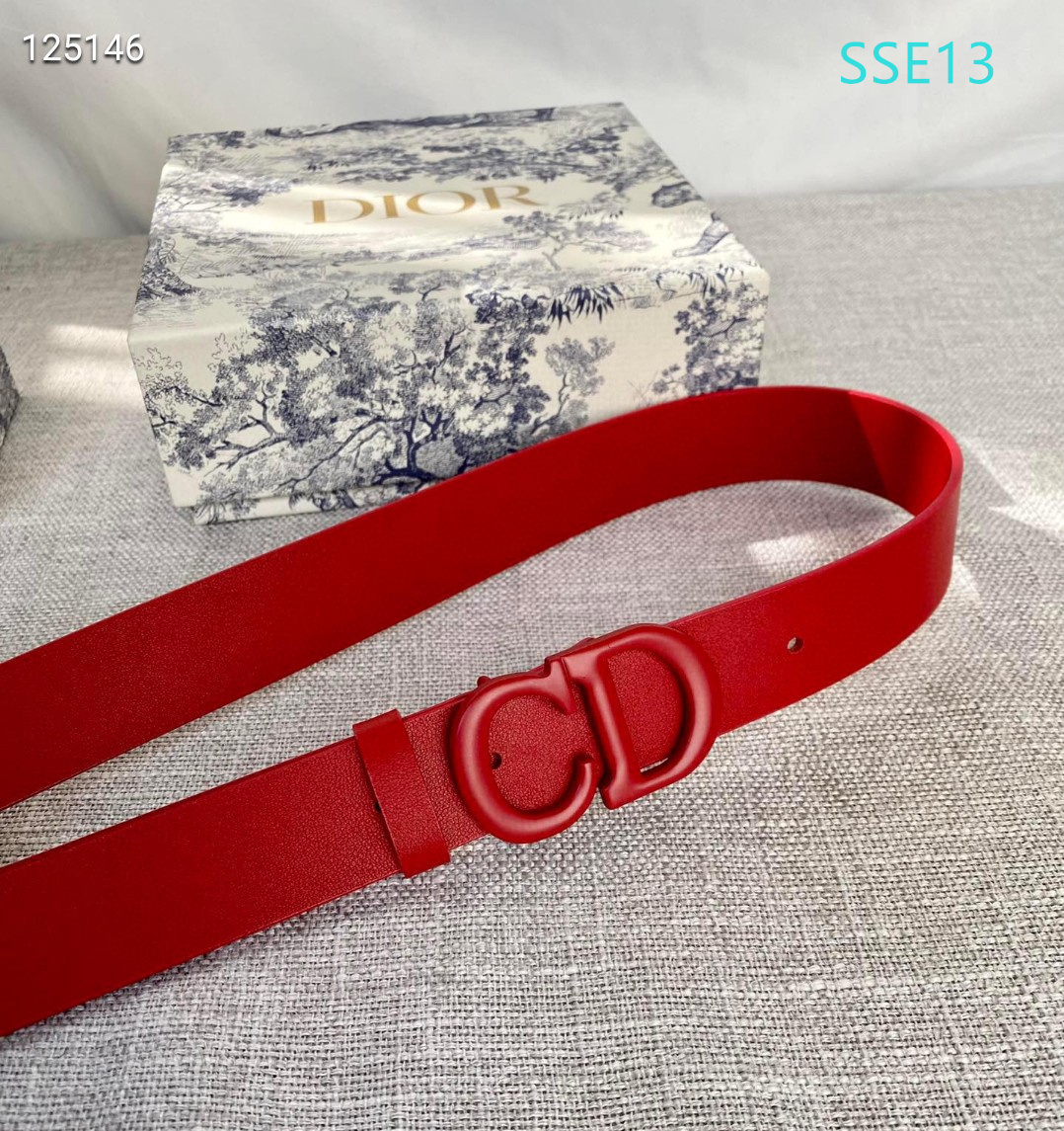 Dior belt 30mmX95-115cm XH (43)