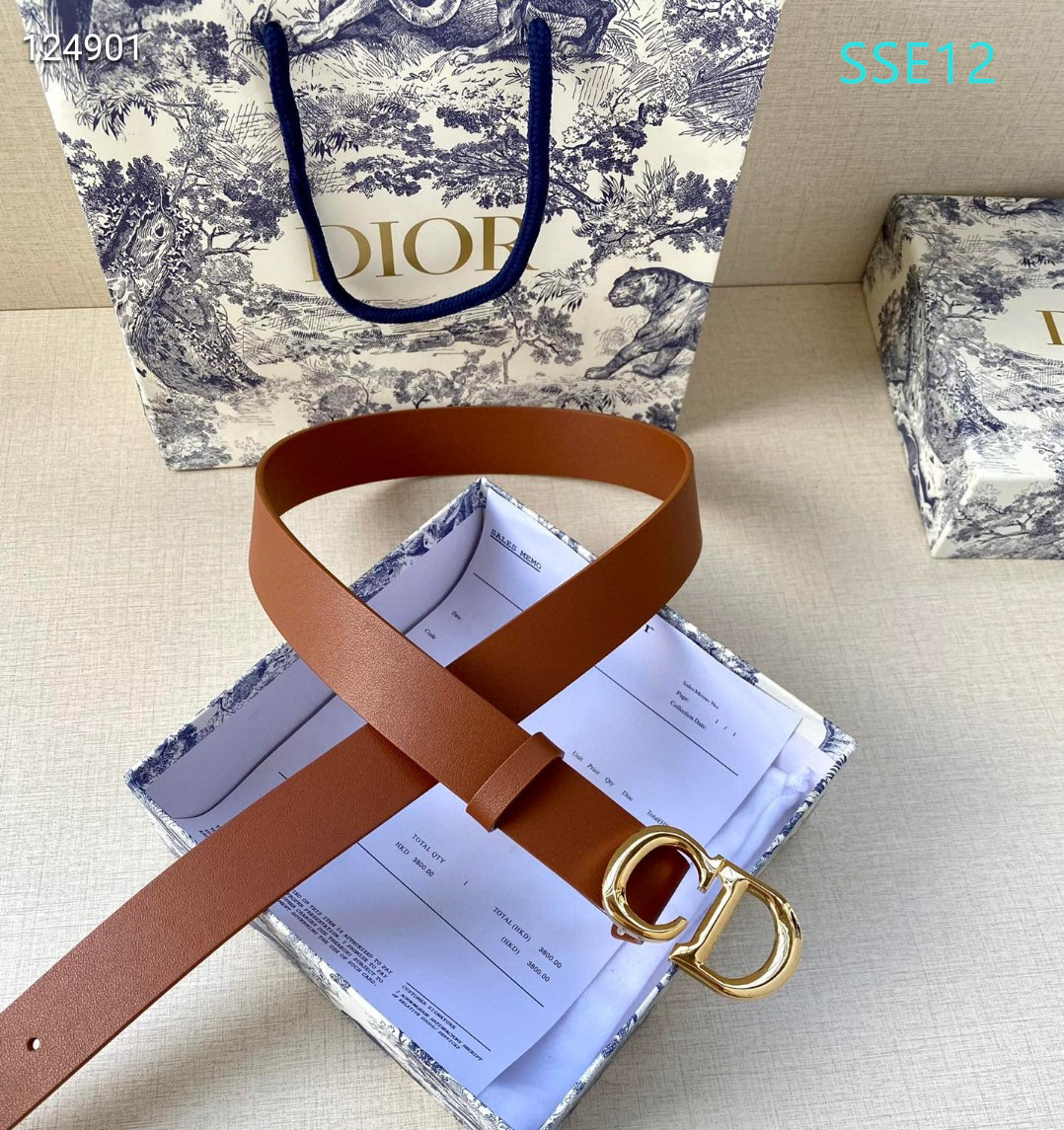 Dior belt 30mmX95-115cm XH (9)