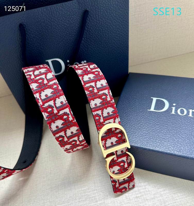 Dior belt 35mmX95-125cm XH (10)