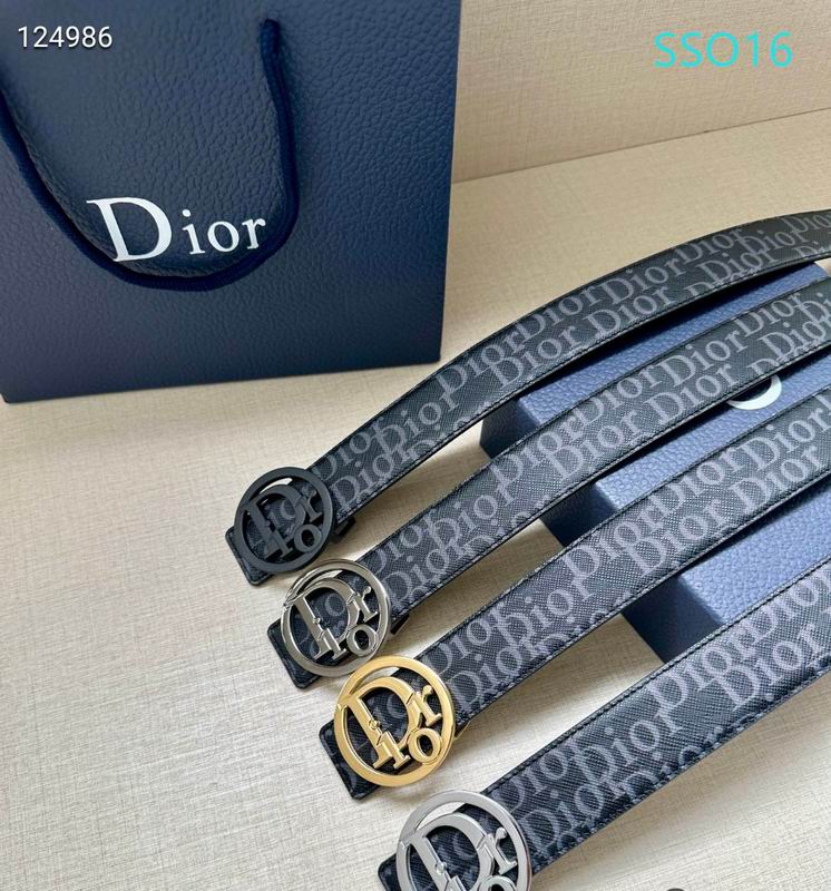 Dior belt 35mmX95-125cm XH (35)