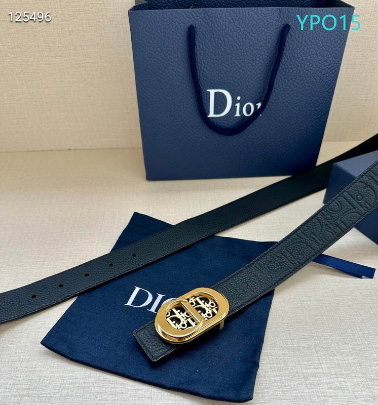 Dior belt 35mmX95-125cm XH (66)