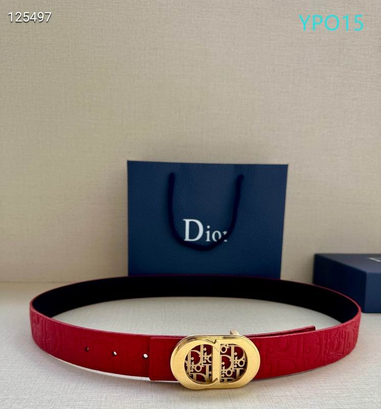 Dior belt 35mmX95-125cm XH (68)