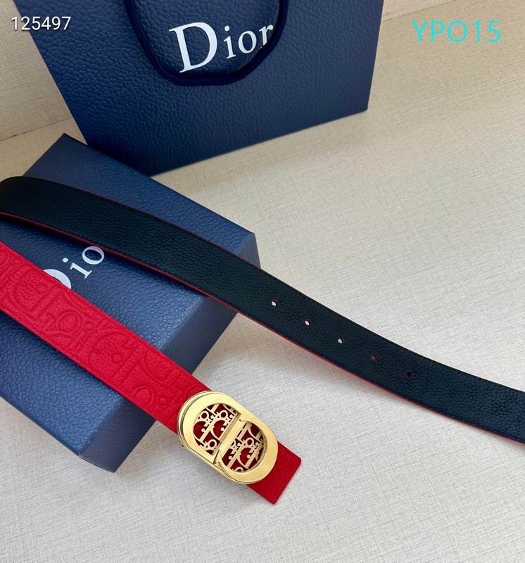 Dior belt 35mmX95-125cm XH (69)