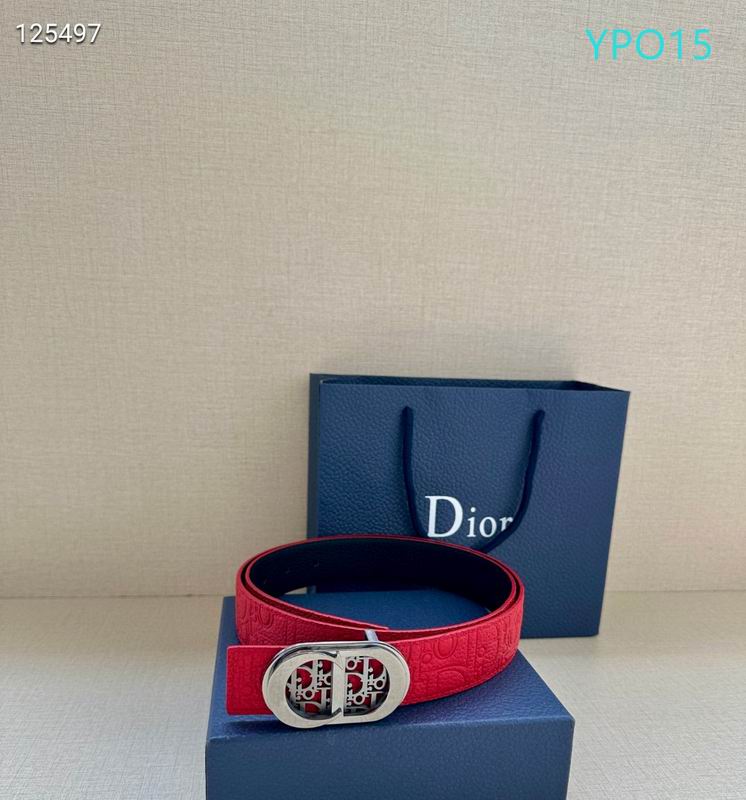 Dior belt 35mmX95-125cm XH (72)