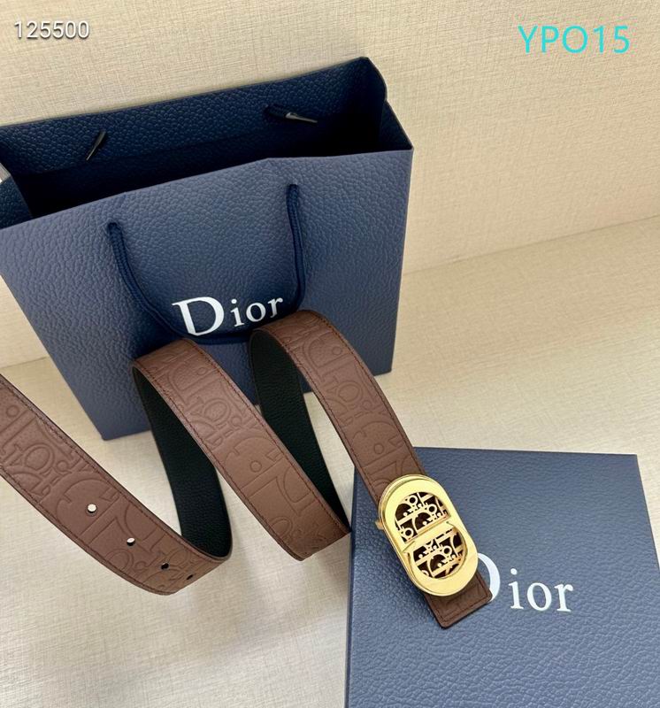 Dior belt 35mmX95-125cm XH (90)