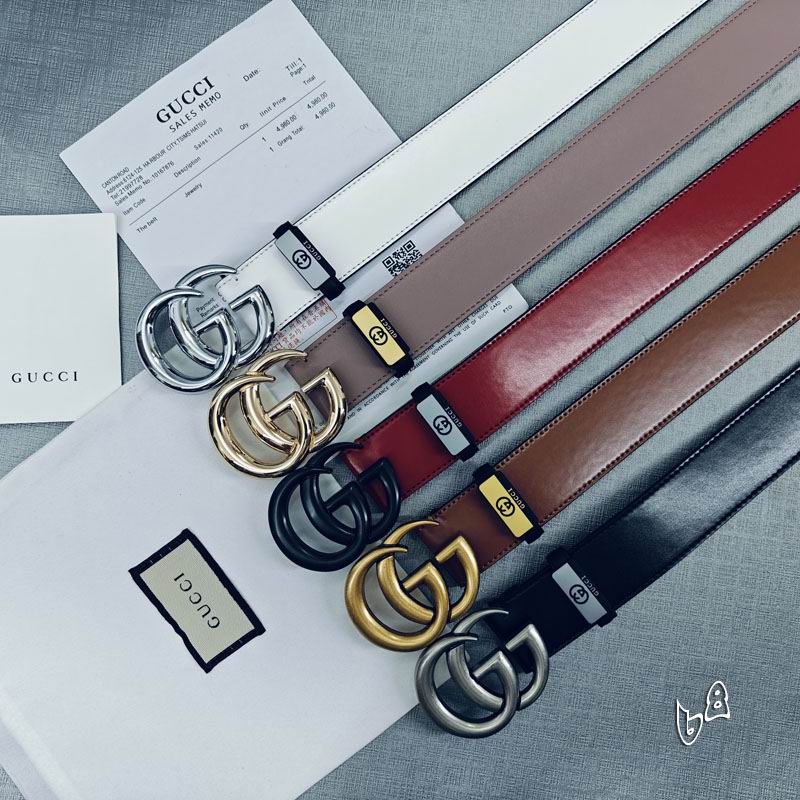 Gucci Belt 38mmX90-125cm lb (16)