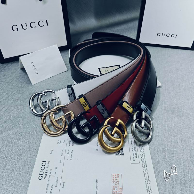 Gucci Belt 38mmX90-125cm lb (17)