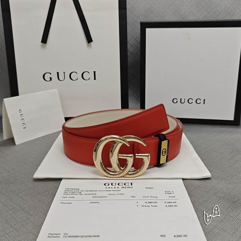 Gucci Belt 38mmX90-125cm lb (23)