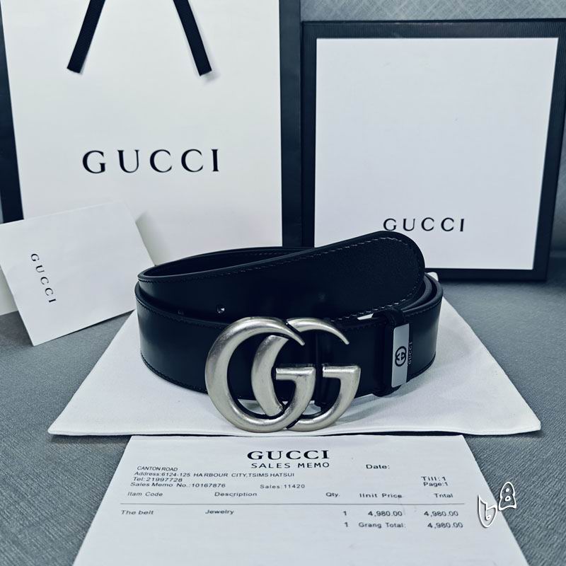 Gucci Belt 38mmX90-125cm lb (3)