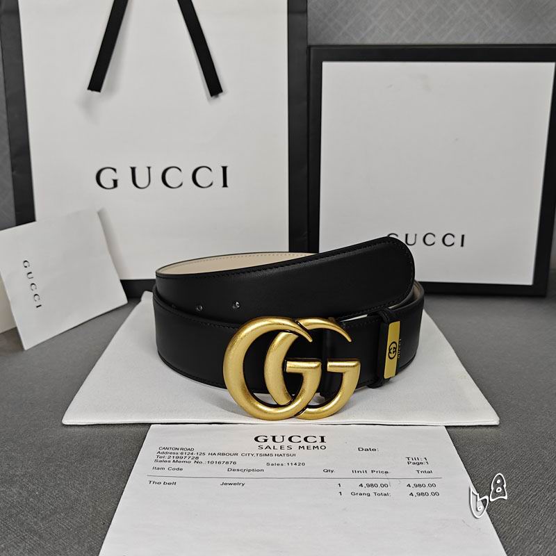 Gucci Belt 38mmX90-125cm lb (32)
