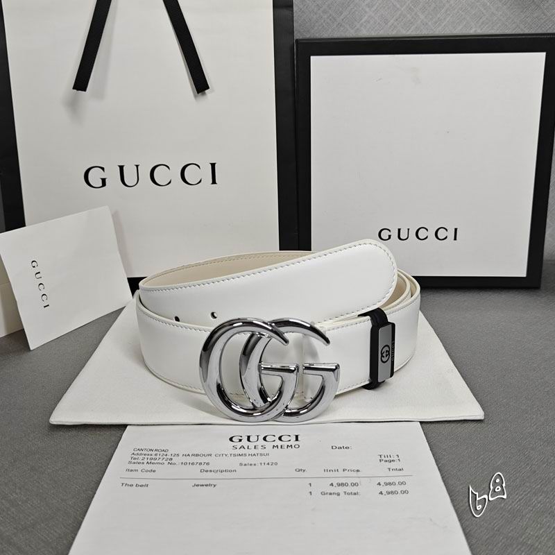 Gucci Belt 38mmX90-125cm lb (35)