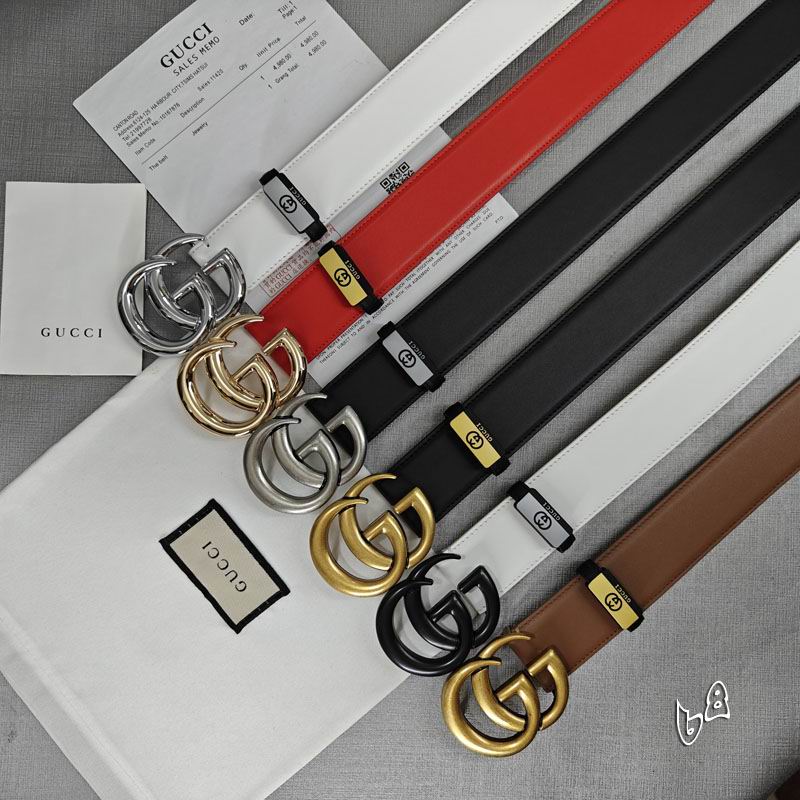 Gucci Belt 38mmX90-125cm lb (36)