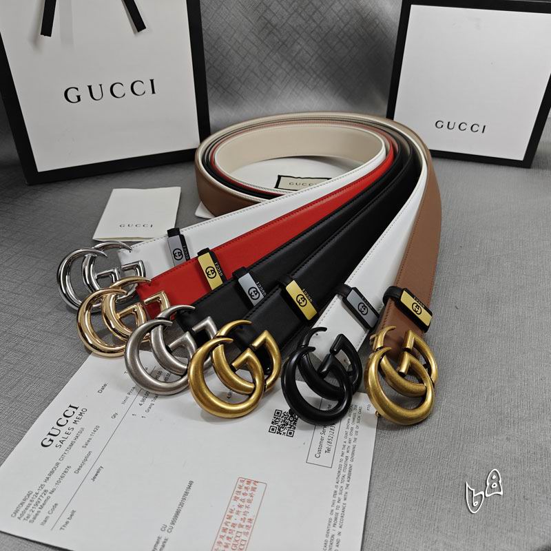 Gucci Belt 38mmX90-125cm lb (37)