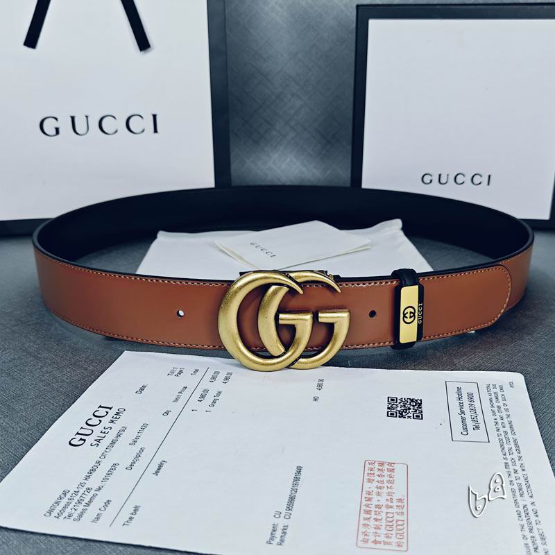 Gucci Belt 38mmX90-125cm lb (4)