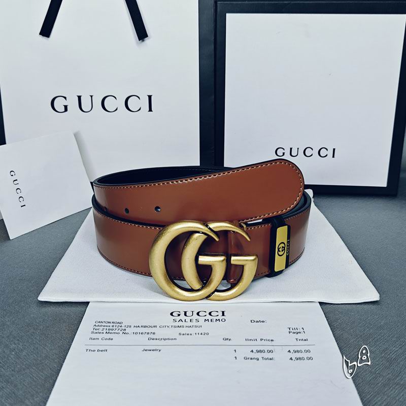 Gucci Belt 38mmX90-125cm lb (6)
