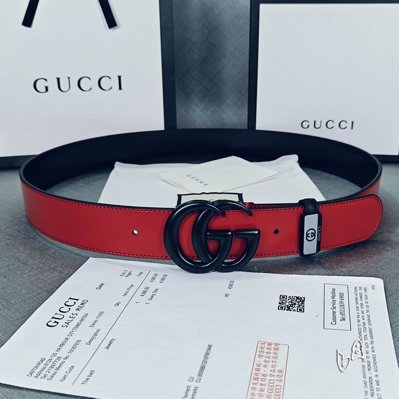 Gucci Belt 38mmX90-125cm lb (7)