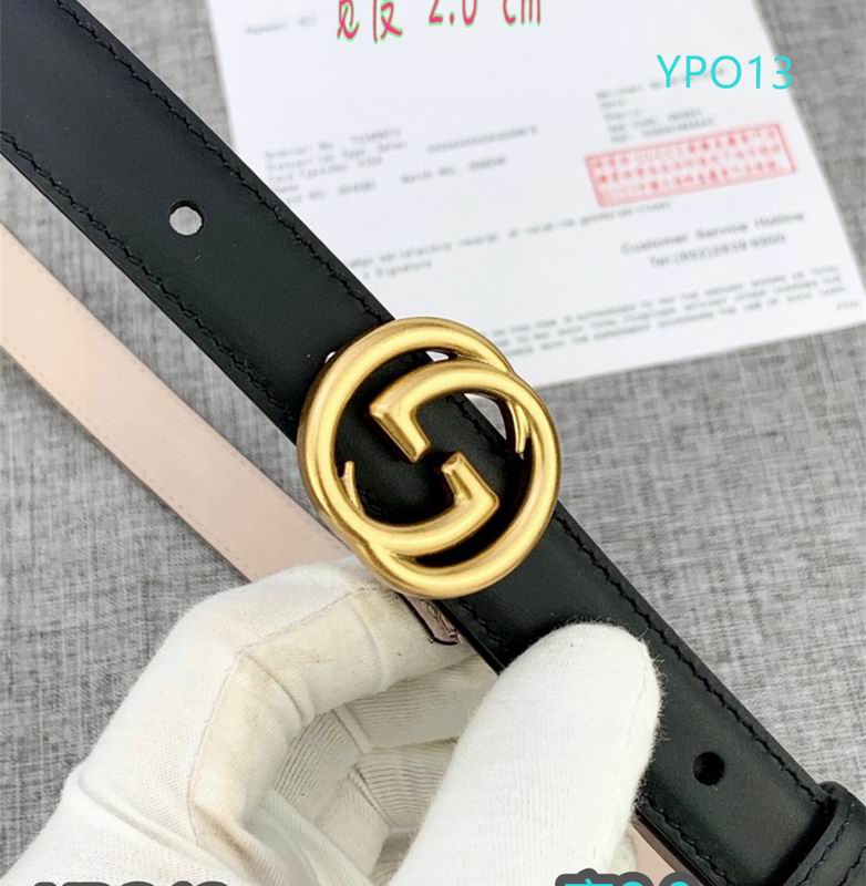 Gucci belt 20mmX90-125cm XH (10)
