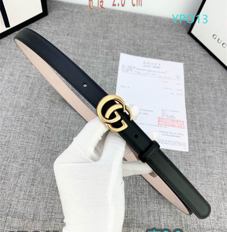 Gucci belt 20mmX90-125cm XH (13)