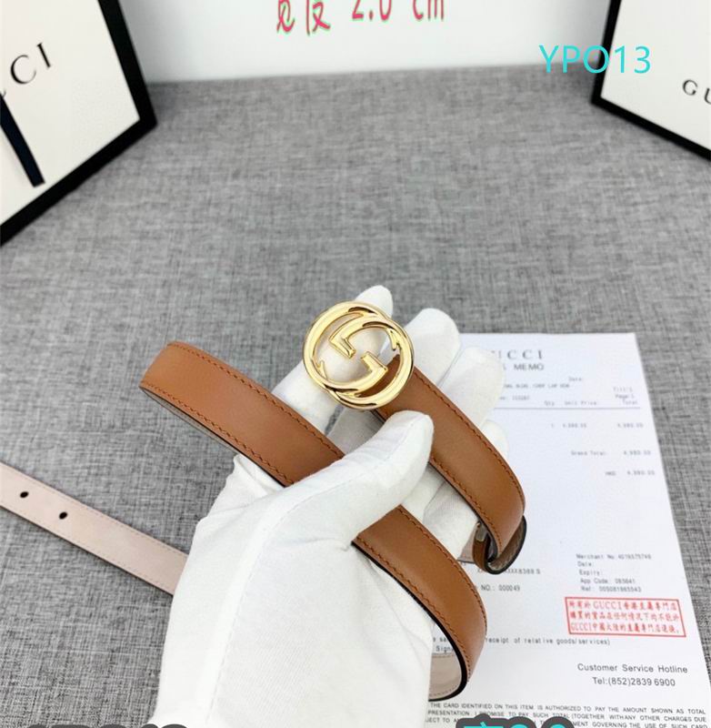 Gucci belt 20mmX90-125cm XH (16)
