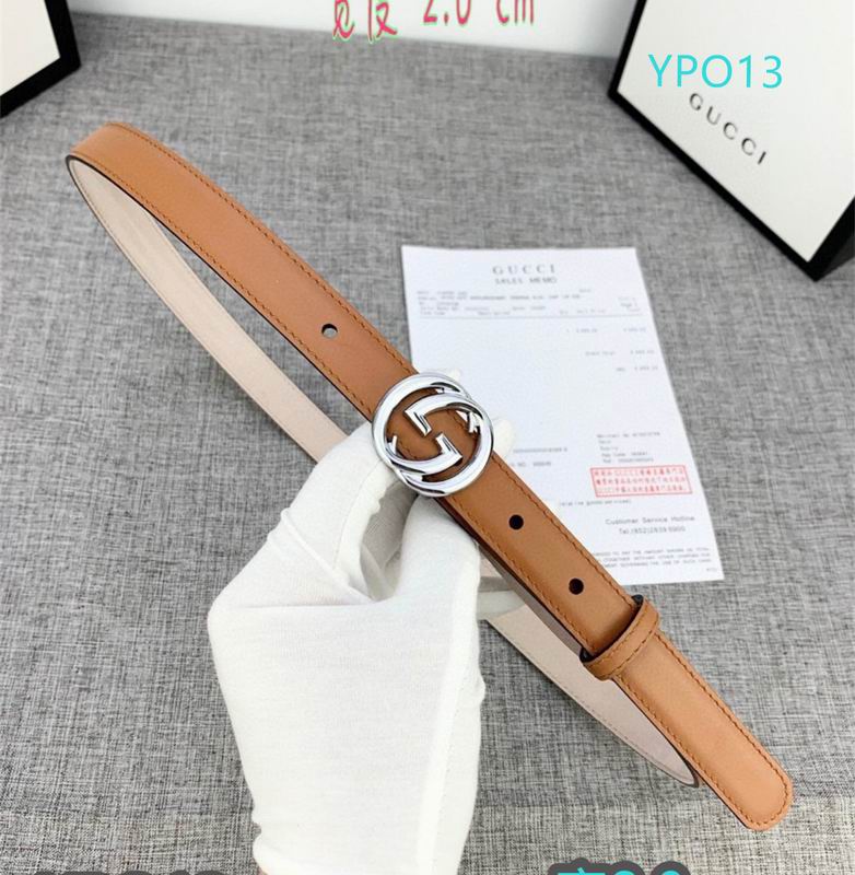 Gucci belt 20mmX90-125cm XH (18)