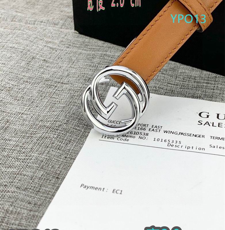 Gucci belt 20mmX90-125cm XH (20)
