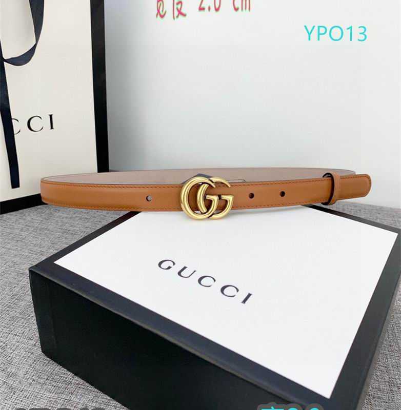 Gucci belt 20mmX90-125cm XH (21)