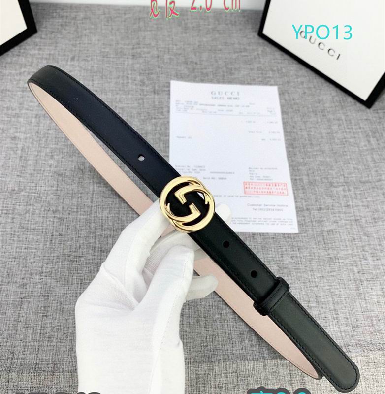 Gucci belt 20mmX90-125cm XH (4)