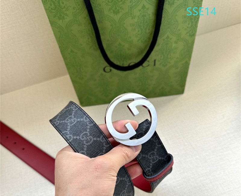 Gucci belt 38mmX95-125cm XH (22)
