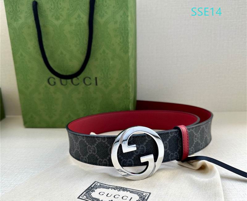 Gucci belt 38mmX95-125cm XH (23)
