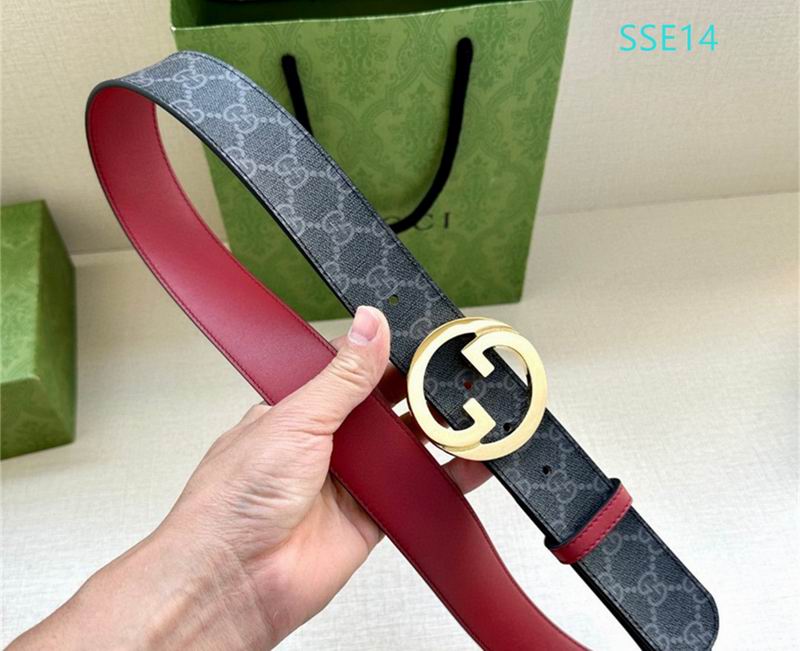 Gucci belt 38mmX95-125cm XH (24)