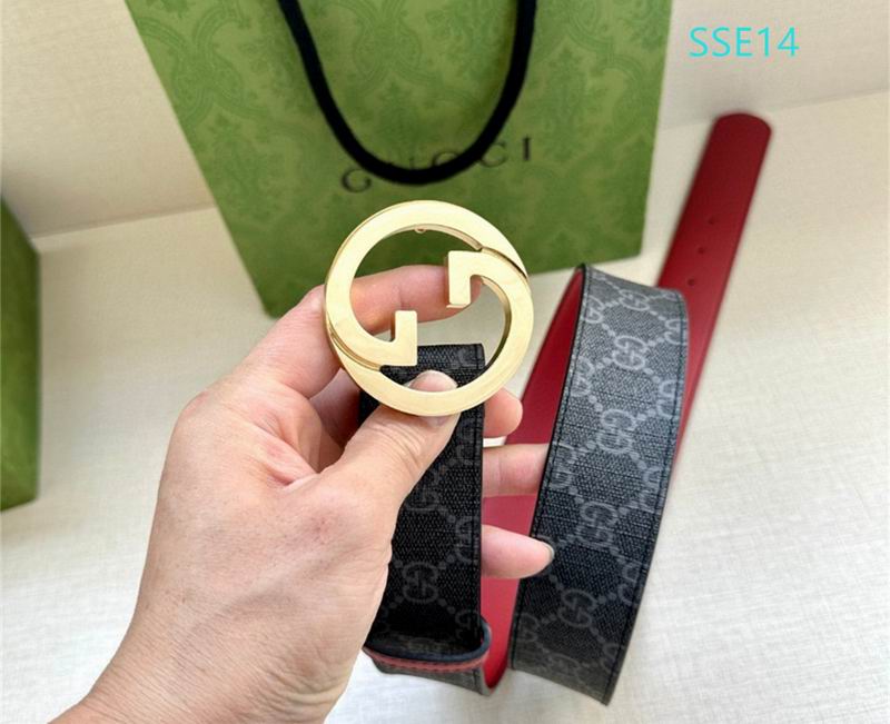 Gucci belt 38mmX95-125cm XH (25)