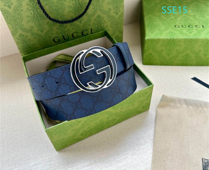 Gucci belt 38mmX95-125cm XH (26)