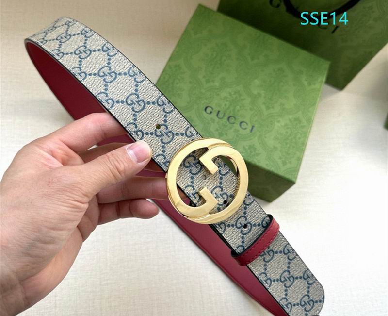 Gucci belt 38mmX95-125cm XH (28)