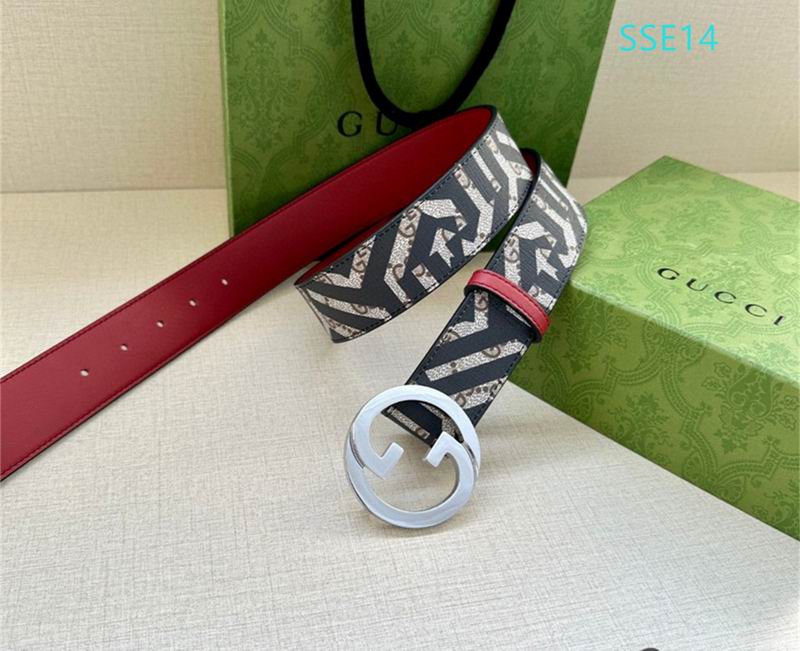 Gucci belt 38mmX95-125cm XH (3)