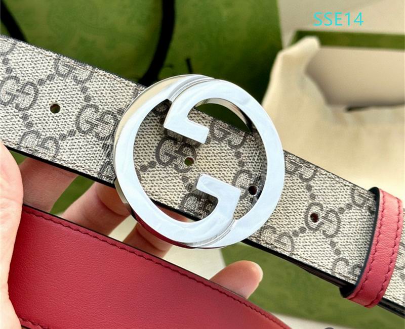 Gucci belt 38mmX95-125cm XH (31)