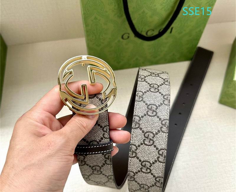 Gucci belt 38mmX95-125cm XH (31)