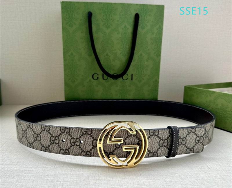 Gucci belt 38mmX95-125cm XH (32)