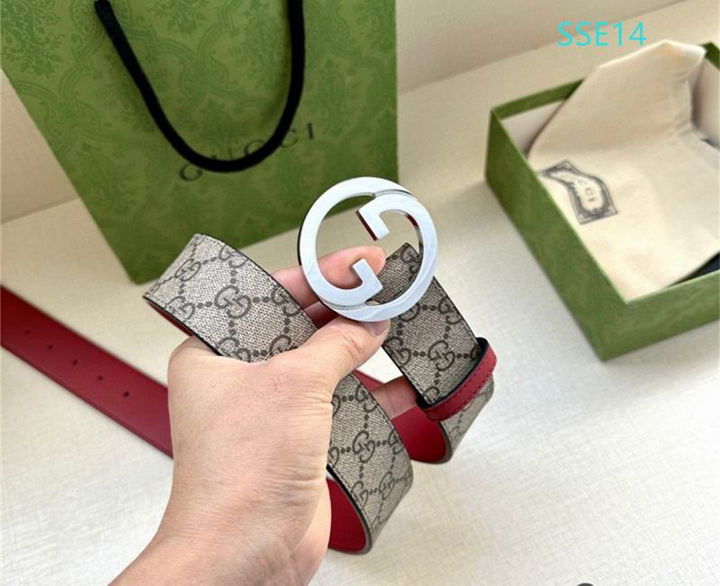 Gucci belt 38mmX95-125cm XH (33)