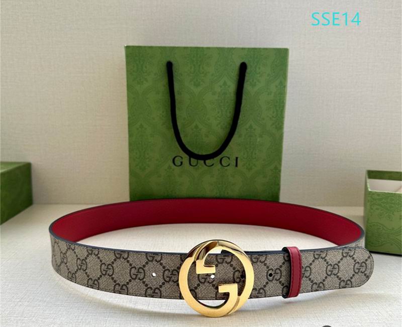 Gucci belt 38mmX95-125cm XH (34)