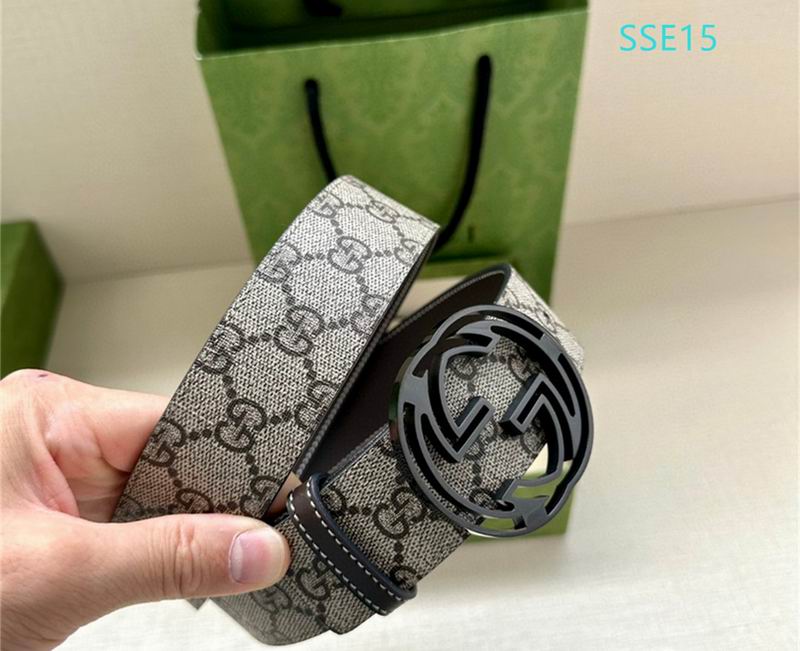 Gucci belt 38mmX95-125cm XH (34)