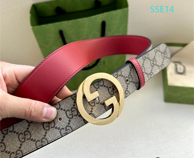 Gucci belt 38mmX95-125cm XH (35)