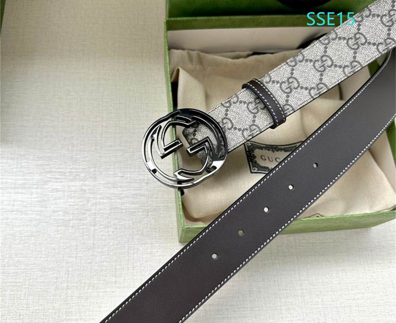Gucci belt 38mmX95-125cm XH (35)