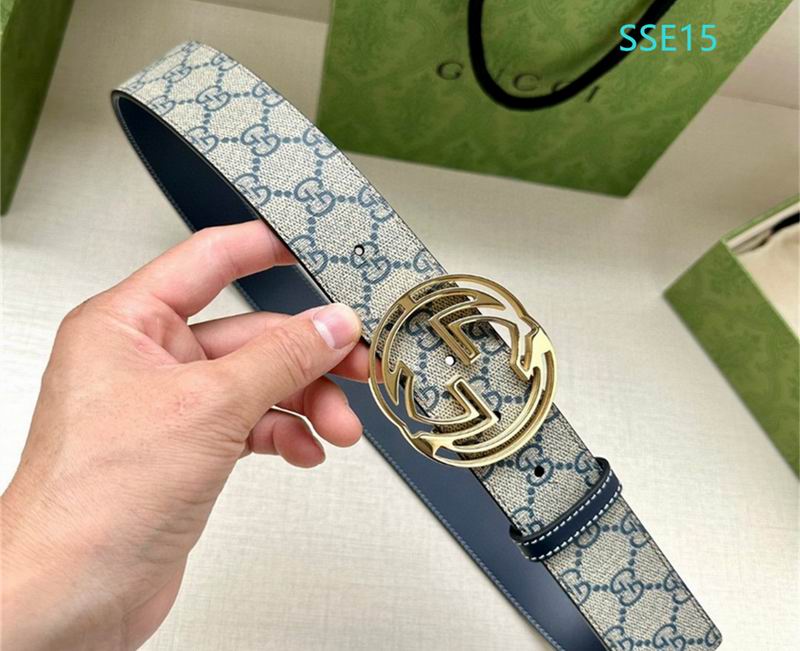 Gucci belt 38mmX95-125cm XH (37)