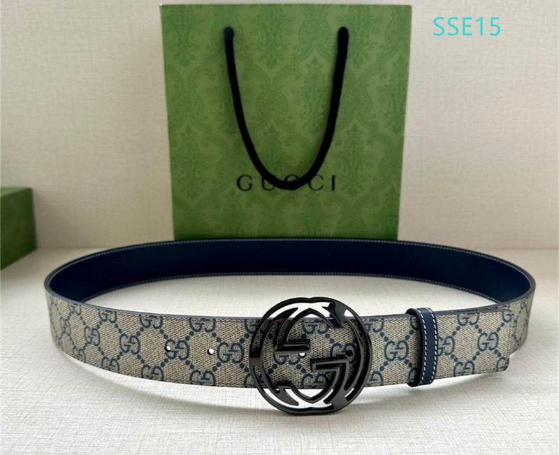 Gucci belt 38mmX95-125cm XH (41)