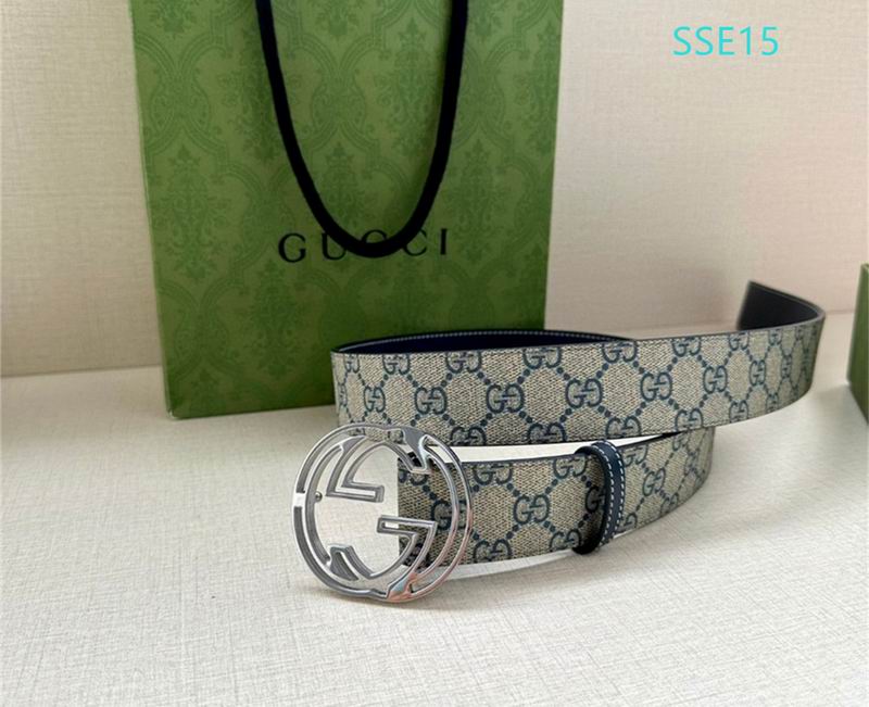 Gucci belt 38mmX95-125cm XH (43)